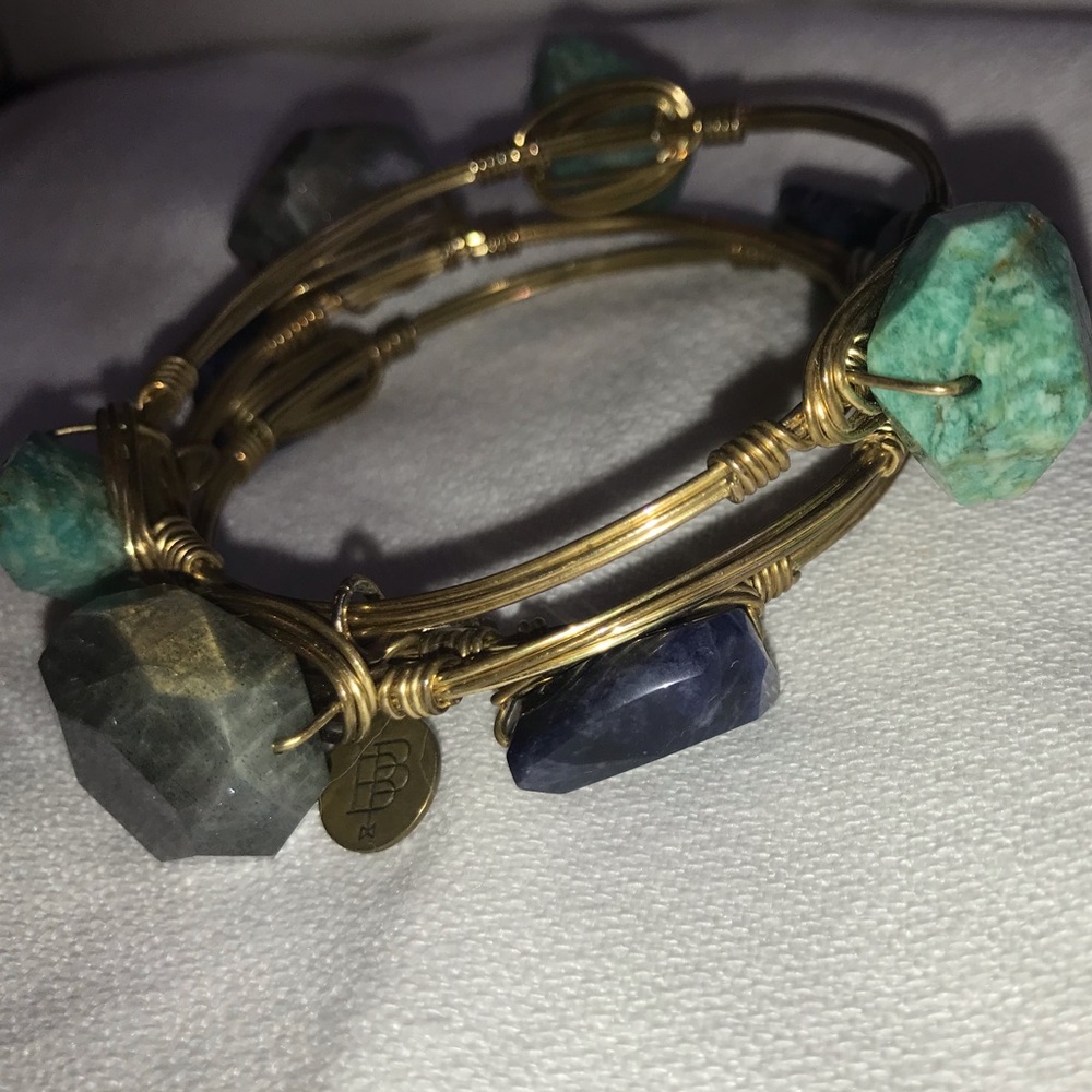 Bourbon and Bowties Bangles - Set of 3